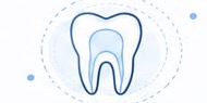 Ilustración de endodoncia